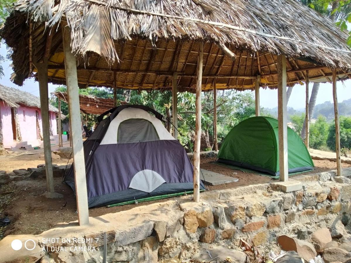 Drunken Monkey Camping Site Hotel Hampi Ngoại thất bức ảnh