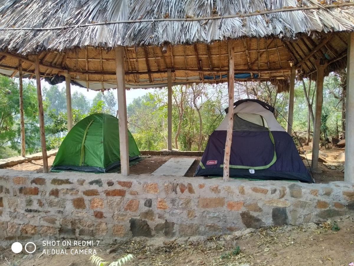 Drunken Monkey Camping Site Hotel Hampi Ngoại thất bức ảnh