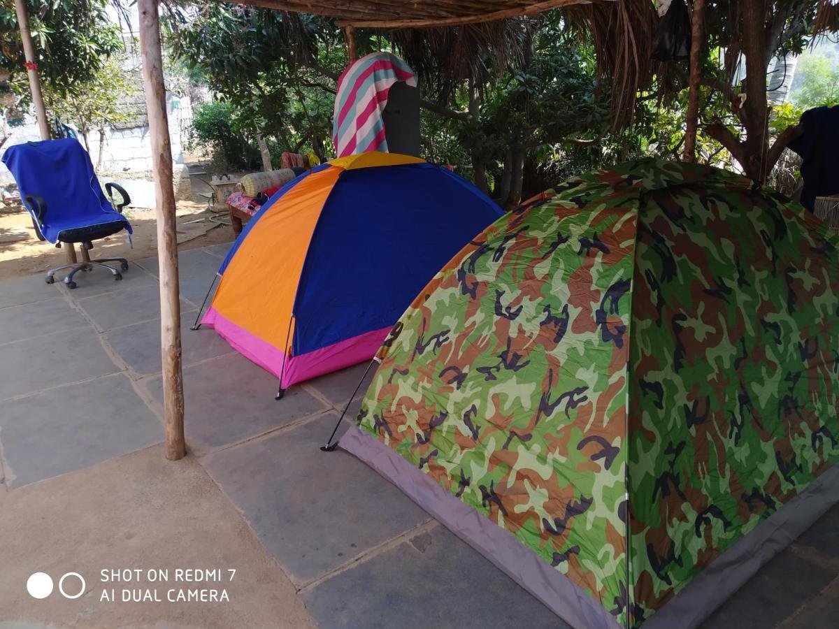 Drunken Monkey Camping Site Hotel Hampi Ngoại thất bức ảnh