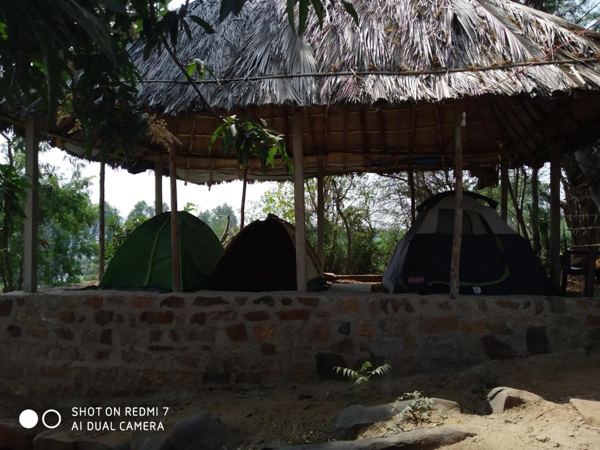 Drunken Monkey Camping Site Hotel Hampi Ngoại thất bức ảnh